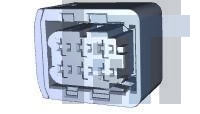 4-1418437-1 Автомобильные разъемы 6POS,AMP MCP2.8,REC HSG,ASSY,SEALED