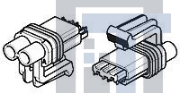 444230-2 Автомобильные разъемы ASS Y 2P STD POWER TIMER REC