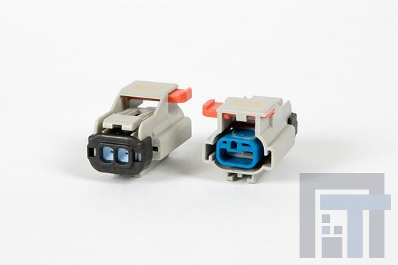 54200207-B Автомобильные разъемы 2W FEMALE HOUSING LT GRAY 2.8MM TRM SZ