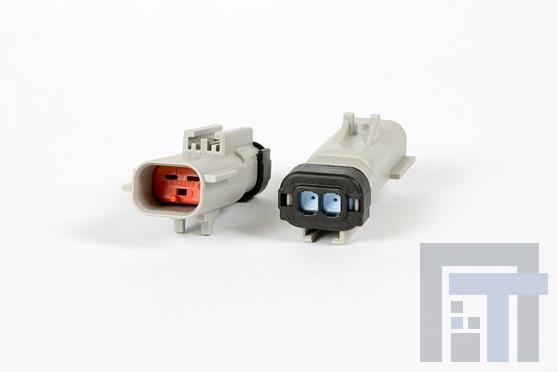 54200211-B Автомобильные разъемы 2W MALE HOUSING LT GRAY 2.8MM TRM SZ