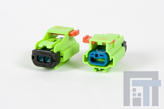 54200212-B Автомобильные разъемы 2W FEMALE HOUSING LT GREEN 2.8MM TERM