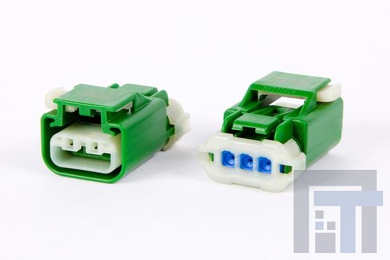 54200346 Автомобильные разъемы 3W FEMALE HOUSING DK GREEN 2.8MM TERM