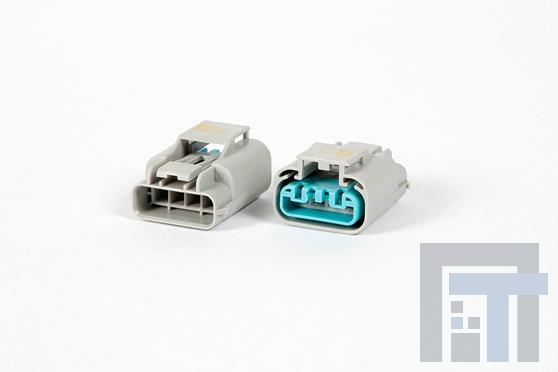 54200402N-B Автомобильные разъемы 4WAY FEMALE HOUSING LT GRAY 2.8MM TRM SZ