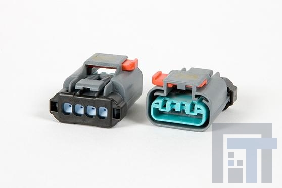 54200411-B Автомобильные разъемы 4W FEMALE HOUSING DK GRAY 2.8MM TRM SZ
