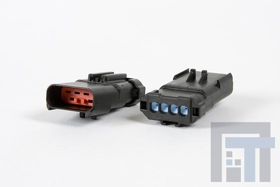 54200413-B Автомобильные разъемы 4W MALE HOUSING BLACK 2.8MM TERM SZ