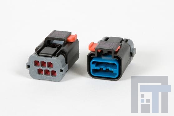 54200608-B Автомобильные разъемы 6W FEMALE HOUSING BLACK 2.8MM TERM SZ