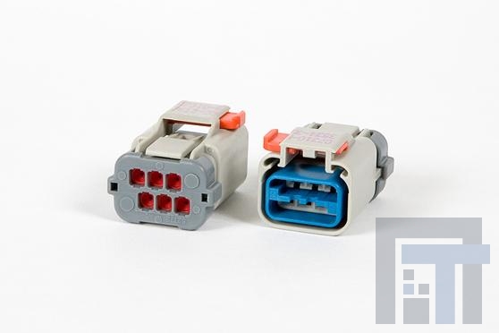 54200609-B Автомобильные разъемы 6W FEMALE HOUSING LT GRAY 2.8MM TRM SZ