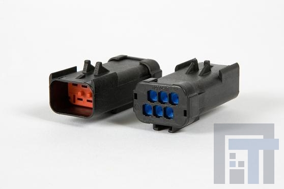 54200612 Автомобильные разъемы 6W MALE HOUSING BLACK 2.8MM TERM SZ