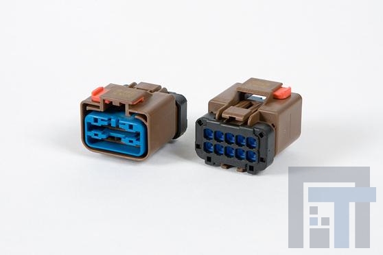 54201043-B Автомобильные разъемы 10W FEMALE HOUSING LT BRWN 2.8MM TRM SZ