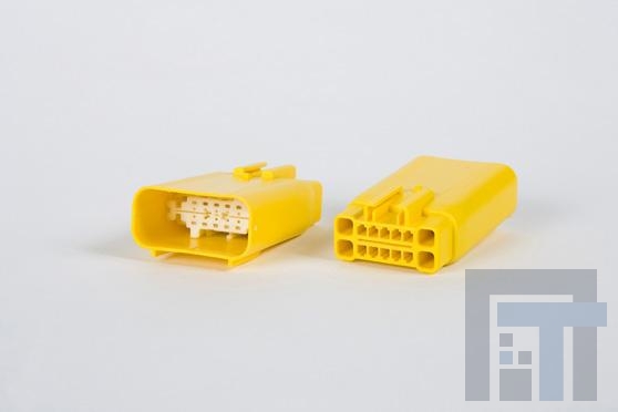 54251408-B Автомобильные разъемы 14W MALE HOUSING YLLW W/SHORTING BARS