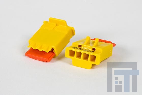 54550400 Автомобильные разъемы 4W FEMALE HOUSING YELLOW 2.8MM TERM SZ