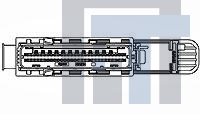 6-638595-0 Автомобильные разъемы FEMALE ASSEMBLY 60 WAY GET SDM CONNECT