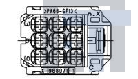 6-968971-1 Автомобильные разъемы MCP2.8 GEH ASSY 9P