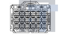 6-968974-1 Автомобильные разъемы MCP2.8 HSG ASSY 18P