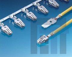 60070271 Автомобильные разъемы FEMALE 9.5MM TERM 6.4MM INSUL DIA TIN