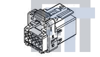 638392-1 Автомобильные разъемы .64MM PLUG ASSY KEY AW/O CPA