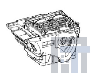 64318-1011 Автомобильные разъемы 28P PWR CMC RCPT L WIRE OUTPT,BLK CD