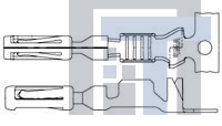 770520-1 Автомобильные разъемы CONTACT AMPSEAL Reel of 5000