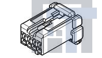 776195-6 Автомобильные разъемы 6POS PLUG HSG.RIGHT KEY .040