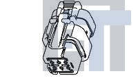 776433-1 Автомобильные разъемы AS 16, 6P PLUG ASSY, KEY 1