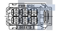 8-968970-1 Автомобильные разъемы MCP2.8 GEH 6P