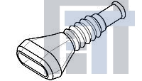 880810-1 Автомобильные разъемы COVER CAP 2WAY