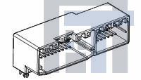 9-1438743-6 Автомобильные разъемы 54way Hyb .040/2.8 Tails Down Cap Assy