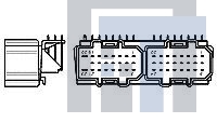 9-967392-2 Автомобильные разъемы MESSERLEISTE MIX23P