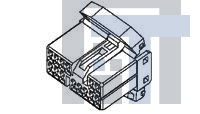 917531-1 Автомобильные разъемы 040 MLC T.F. PLUG HSG 14P NATU