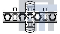 927295-1 Автомобильные разъемы 7P MIN FEDERKO GEH