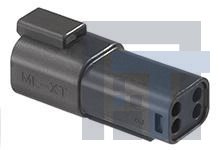93444-3202 Автомобильные разъемы 4CCT ML-XT RECP GREY W/LARGE SEAL ASSY