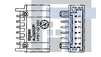 936287-2 Автомобильные разъемы MQS HDR 6P ASSY TYPE-B