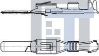 962881-2 Автомобильные разъемы FLACHSTECK 2,8 SPEZ