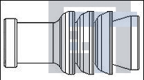 963142-1 Автомобильные разъемы MQS SINGLE-WIRE SEAL FOR 4MM