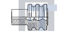 963294-1 Автомобильные разъемы SINGLE WIRE SEAL INSULATION DI BLUE