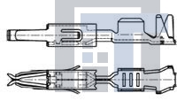 964274-2 Автомобильные разъемы CONT RCPT .05-1.0 Reel of 4000