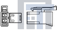 964587-1 Автомобильные разъемы JUN-POW TIM GEH 2P