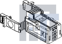 98192-0001 Автомобильные разъемы MOX Rcpt Hsg 0.635 w TPA PA6 Blk DR 3Ckt