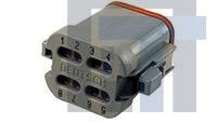 DT06-08SA-CE01 Автомобильные разъемы DT PLUG ASM