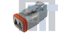 DT06-2S-C015 Автомобильные разъемы 2P DT PLUG ASM E SEAL