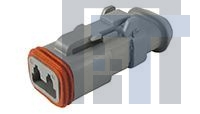 DT06-2S-CE04 Автомобильные разъемы 2P DT PLUG, E SEAL SHRNK BT ADAPTER