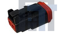 DT06-2S-P012 Автомобильные разъемы DT PLUG 2 WAY ENH SEAL RETENT