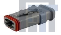 DT06-4S-CE04 Автомобильные разъемы 4P DT PLUG, E SEAL SHRNK BT ADAPTER