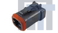 DT06-4S-EP06 Автомобильные разъемы 4P DT PLUG, END CAP ENH SEAL RET