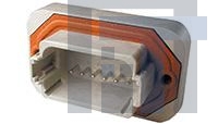 DT15-12PA Автомобильные разъемы 12P DT 180DEG RECEP HEADER