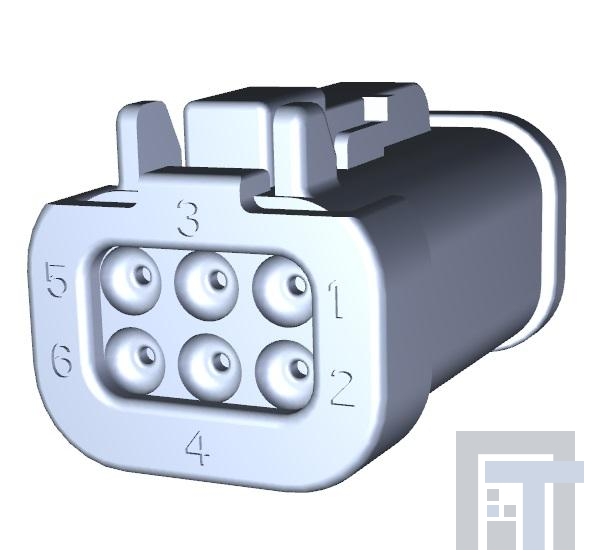 DT16-6S-KP01 Автомобильные разъемы DT PLUG ASM