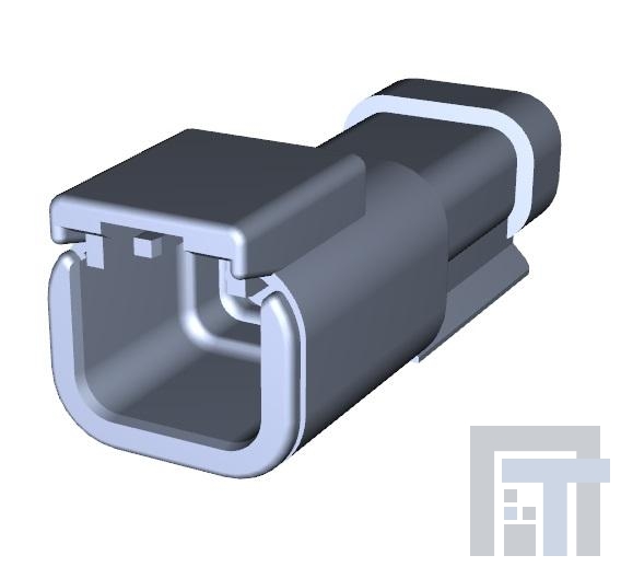DTM04-2P-EP10 Автомобильные разъемы 2 CON W/ RESISTOR RECP, B KEY
