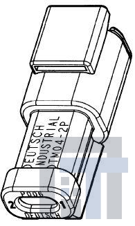 DTM04-2P-P006 Автомобильные разъемы DTM RECP ASM