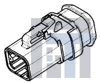 DTP06-4S-EE01 Автомобильные разъемы DTP PLUG 4#12 SKT