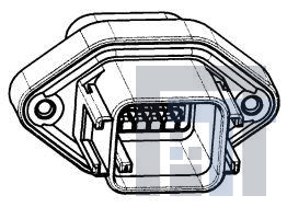 DTV02-18PA Автомобильные разъемы DTV RECP ASM